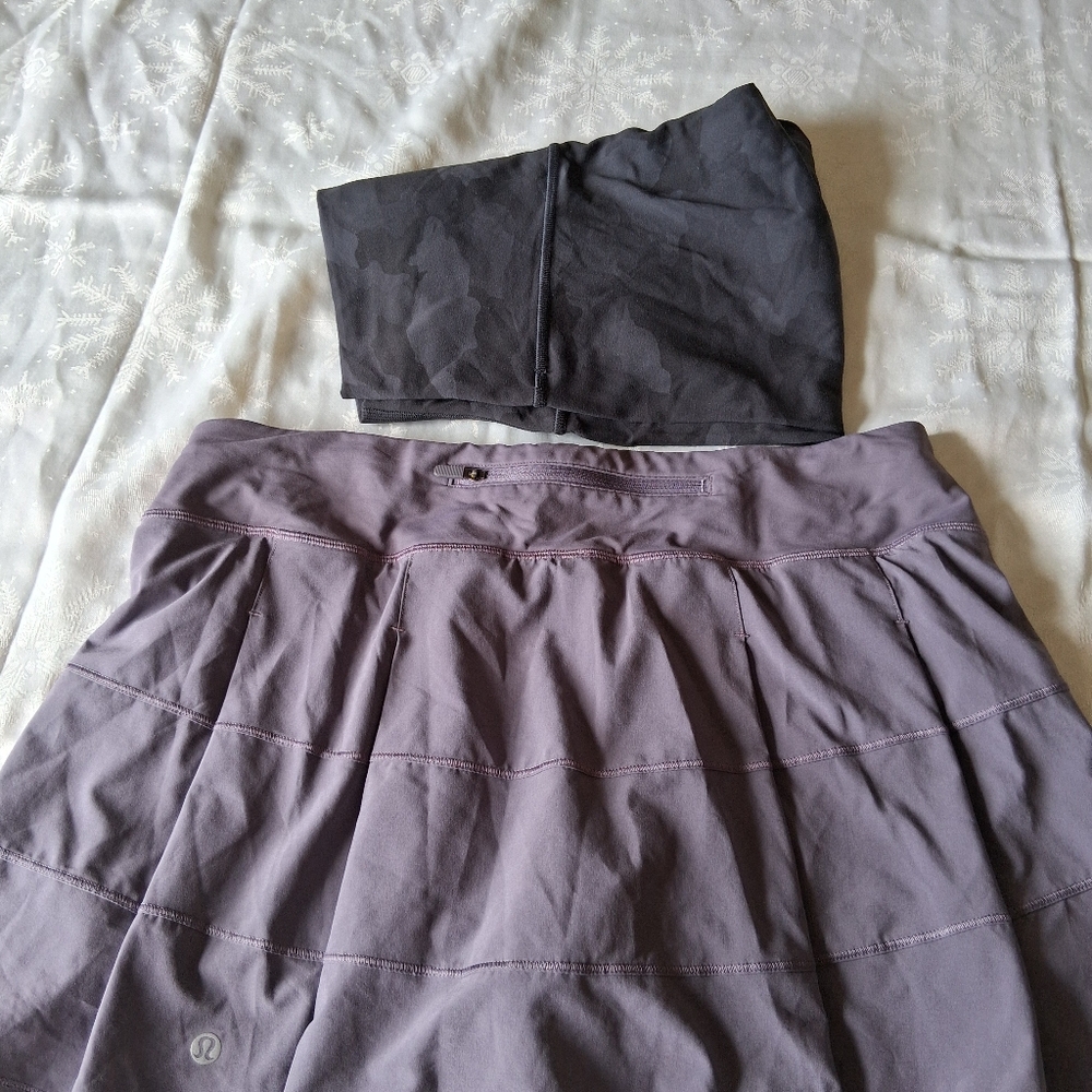 lululemon athletica Leggings And Skort Bundle Size 10
